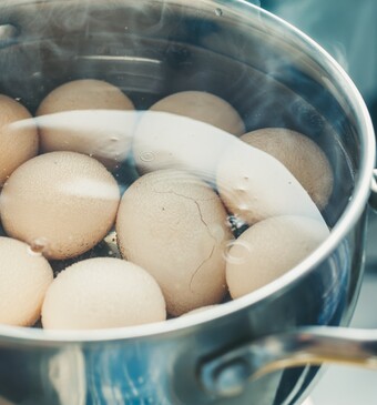 Boiled eggs