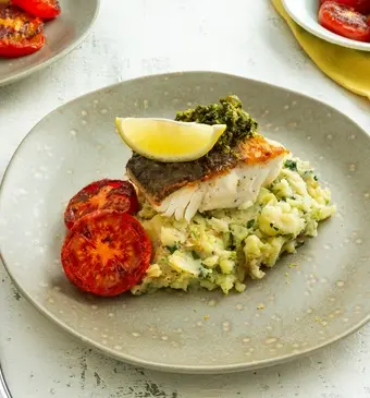 Gebakken kabeljauw met chermoula