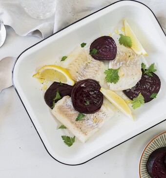 5x kabeljauw op de barbecue