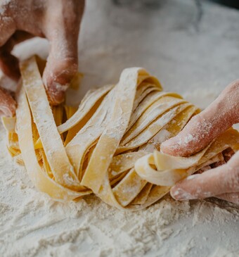 Homemade pasta 