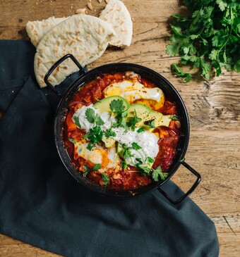 Shakshuka uit de Airfryer