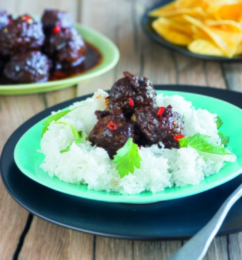 Pittige Indische gehaktballetjes