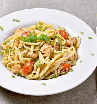 Pasta al salmone