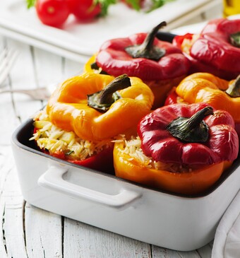 Gevulde paprika