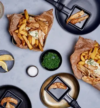 Fish en chips gourmet
