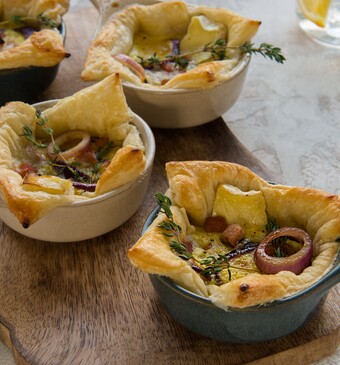 Hartige bladerdeegtaartjes