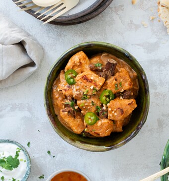 Kip tandoori met rijst 