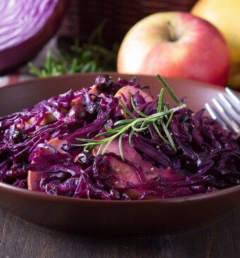 rode kool met appeltjes