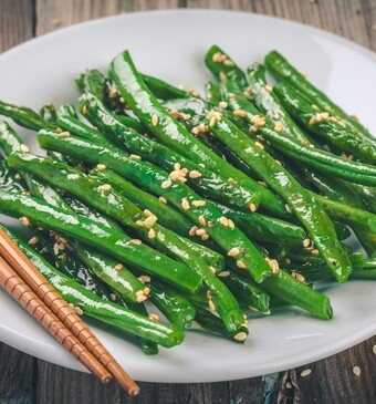 Sperziebonen bereiden