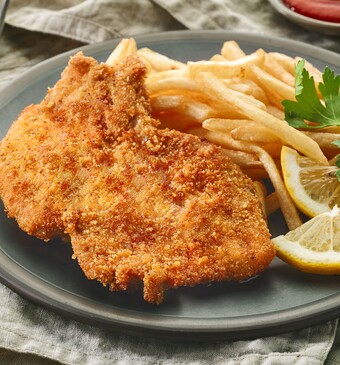 Zeg me dat het schnitzel is