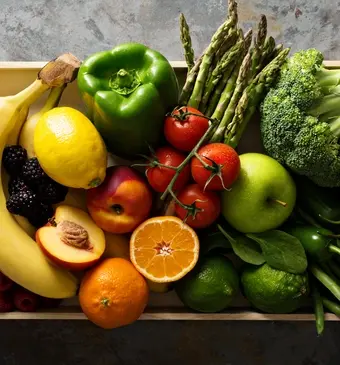 koolhydraten groenten en fruit