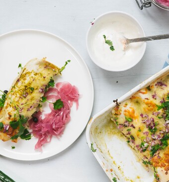 Enchilada’s salsa verde