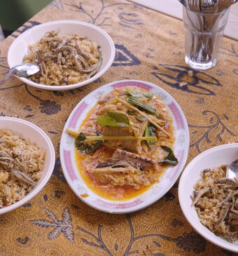 Nasi goreng van Indische Albert