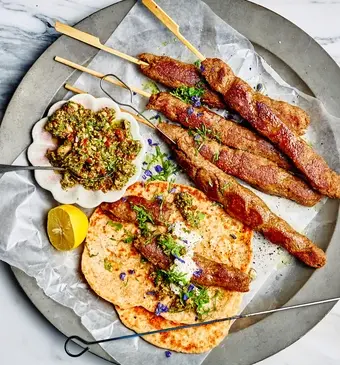 Vegetarische kebab