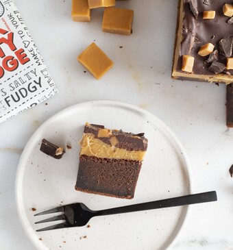 Dark Salted fudge Johnny Doodle