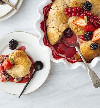 Roodfruit Cobbler