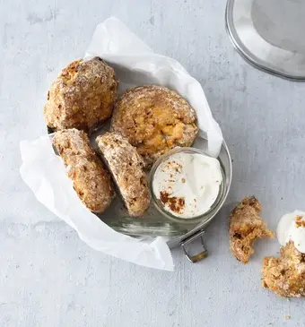 Appel-kaneel scones