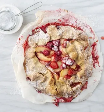 Crostata met zomerfruit