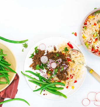 Barbacoa van jackfruit