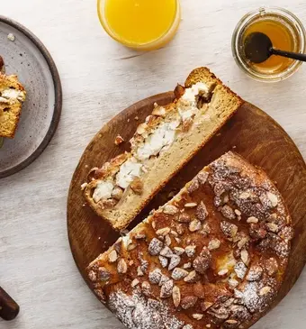 Gezonde appelcake met ricotta