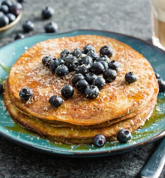 Bananenpannenkoekjes met havermout en kokos