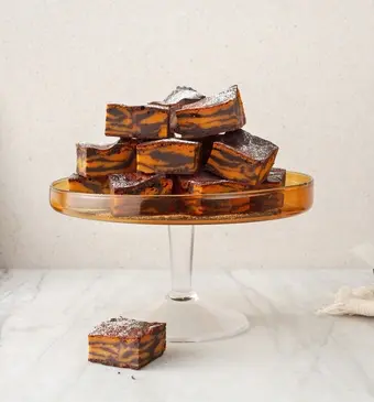 Pumpkin spice-brownies