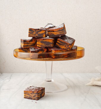 Pumpkin spice-brownies