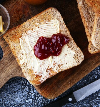 geroosterd brood gezond