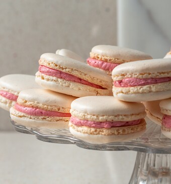 Frambozen-macaron