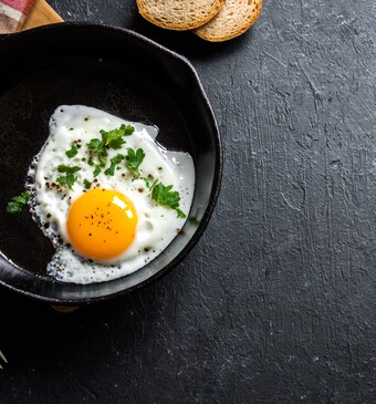 Hoe maak je een spiegelei?