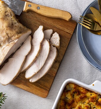 Geroosterde kalkoenborstfilet