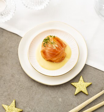 zalmtaartje uit de oven