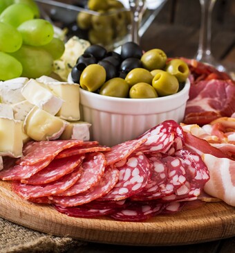 chocolade borrelplank