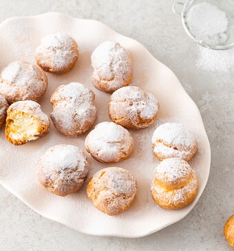 Slagroomsoesjes uit Rudolph’s Bakery 