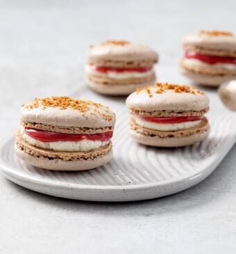 Cheesecake-Macarons