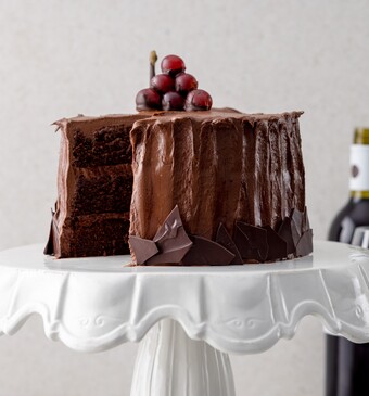 Chocoladdetaart met Rode Wijn
