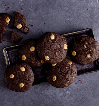 Espresso-chocolade koekjes