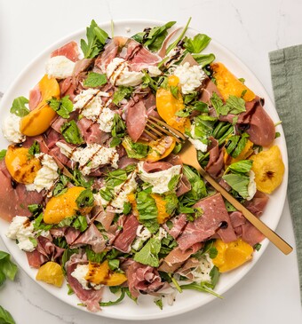 Salade met Parmaham