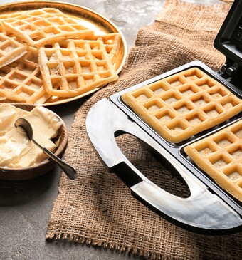 bladerdeeg wafels