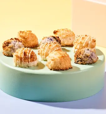 Kokosmakronen x3