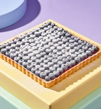 Bosbessentaart 
