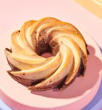 Chocoladeflan-cake