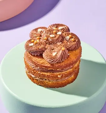 Glutenvrije taartjes met chocoladeganache