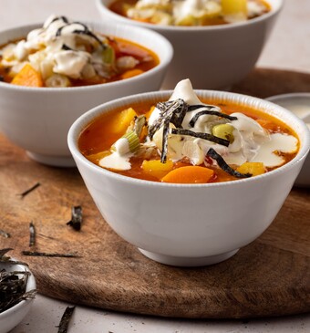 Vegetarische bouillabaisse