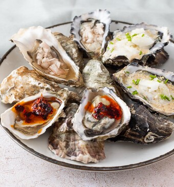 Aziatische oesters op 3 manieren