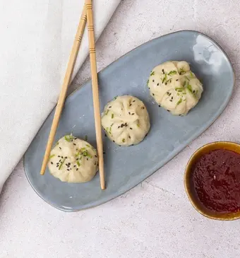 Shanghai pan fried bun