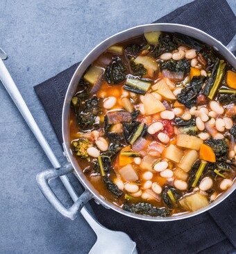 Italiaanse minestronesoep