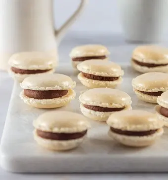 Chocolade-macarons