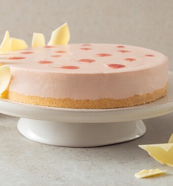 No Bake Aardbeien Cheese Cake