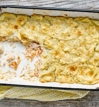 preistamppot met zalm